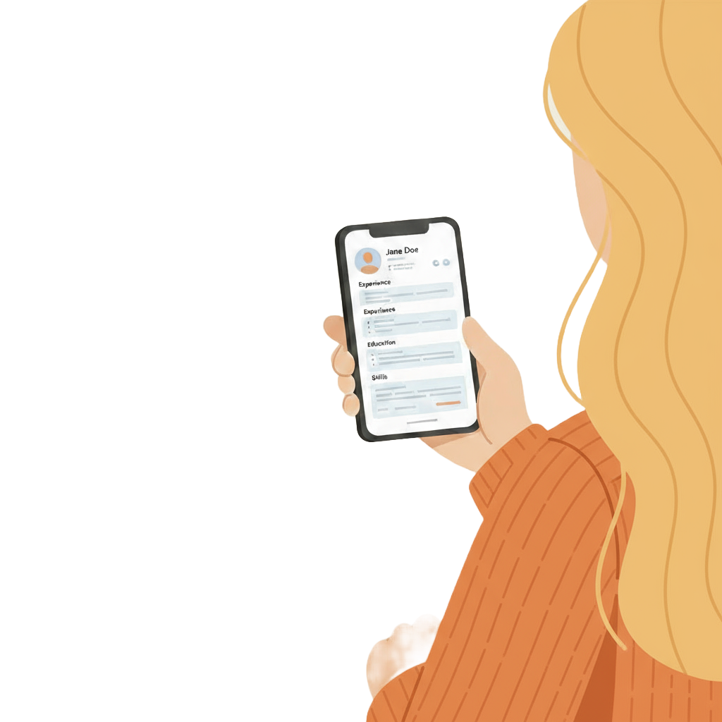 Alice upload son CV Alice upload son CV