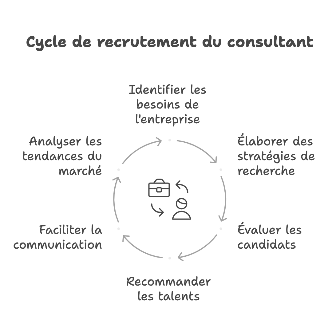 Cycle de recrutement du consultant Cycle de recrutement du consultant