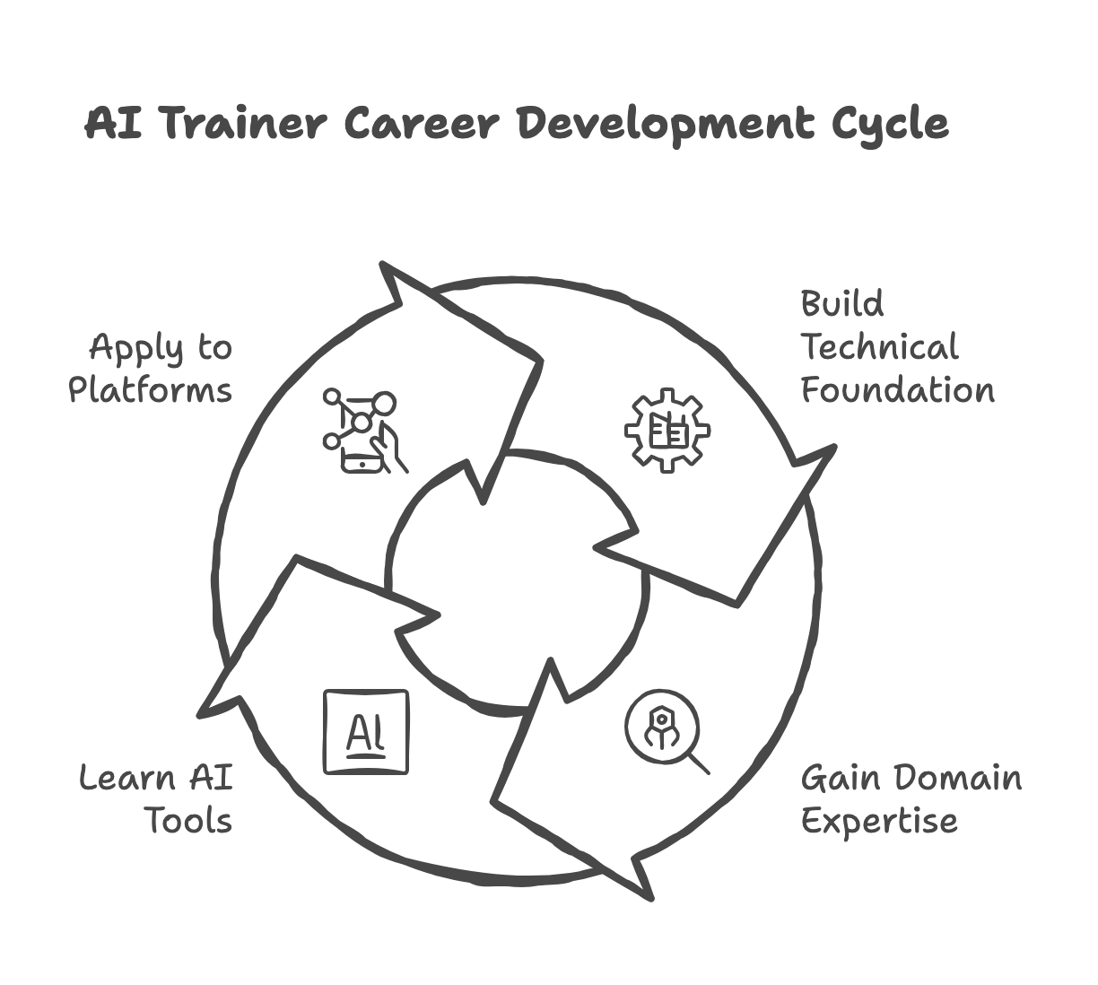 AI Trainer Career Development Cycle