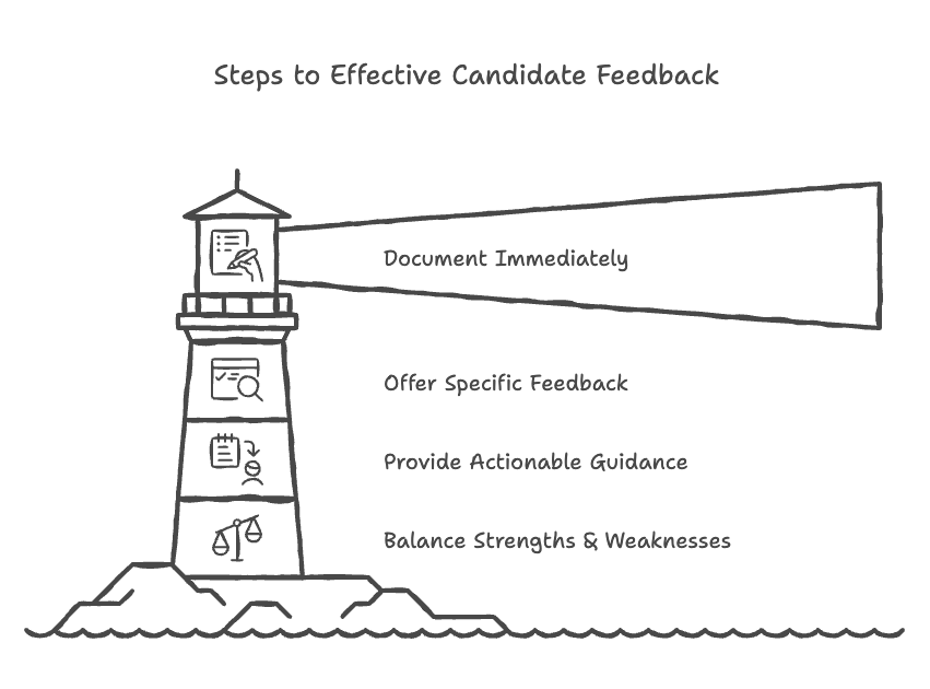 Steps to Effective Candidate Feedback