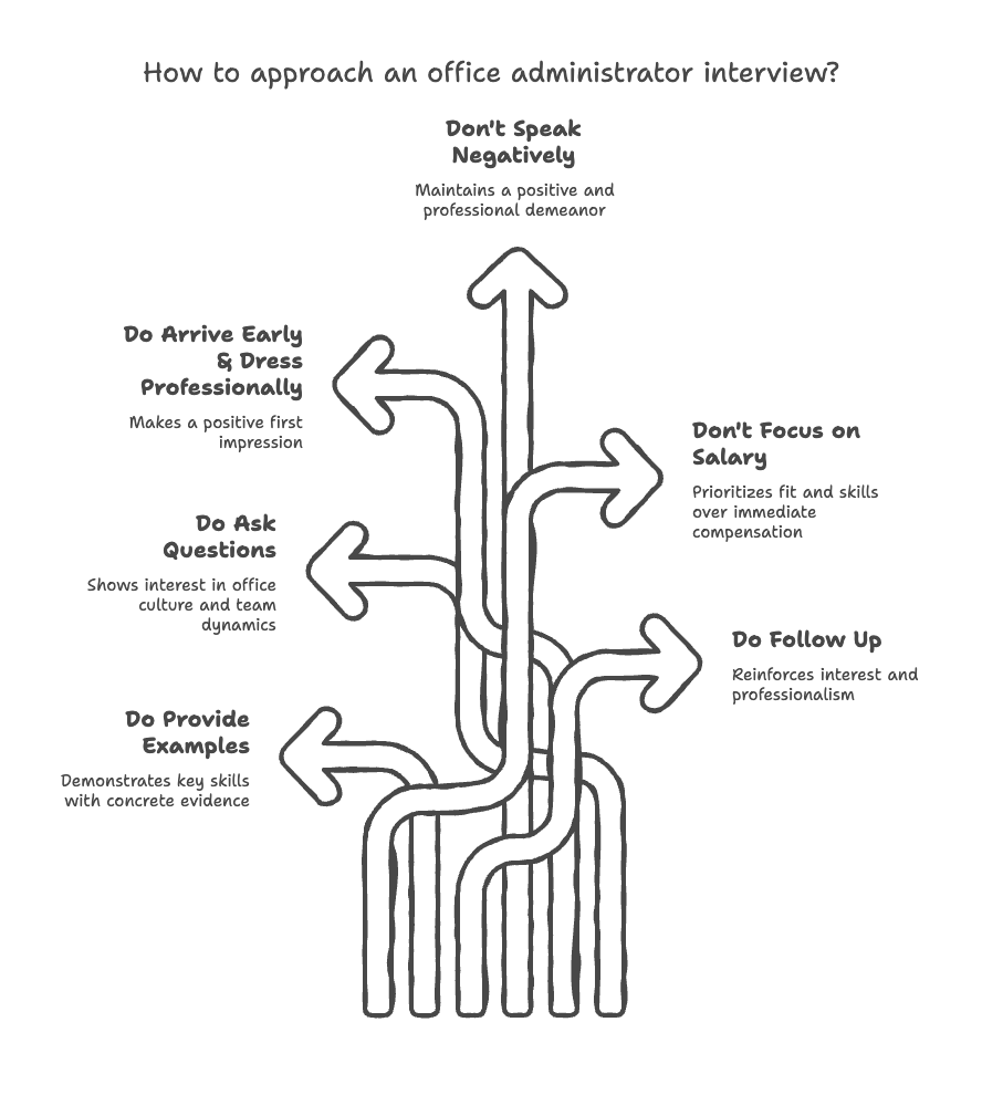 How to approach an office administrator interview? How to approach an office administrator interview?