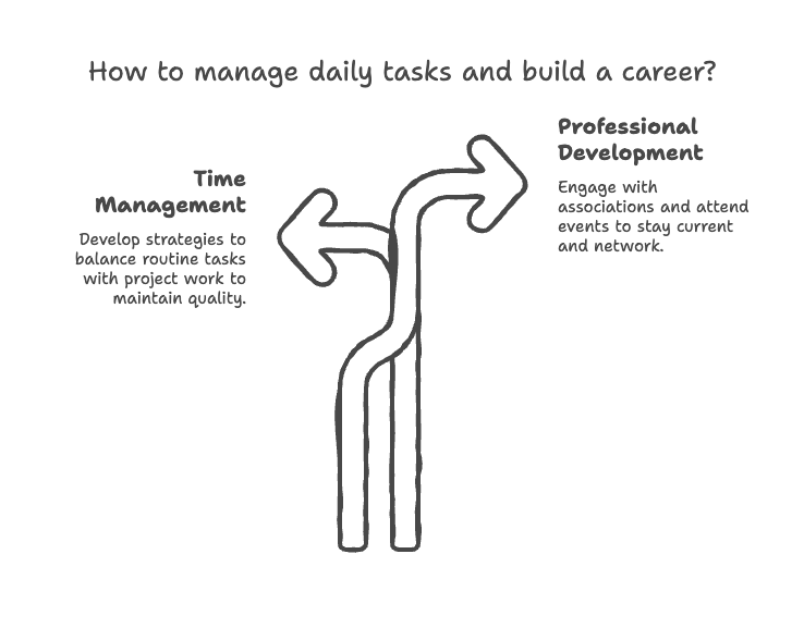 How to manage daily tasks and build a career? How to manage daily tasks and build a career?